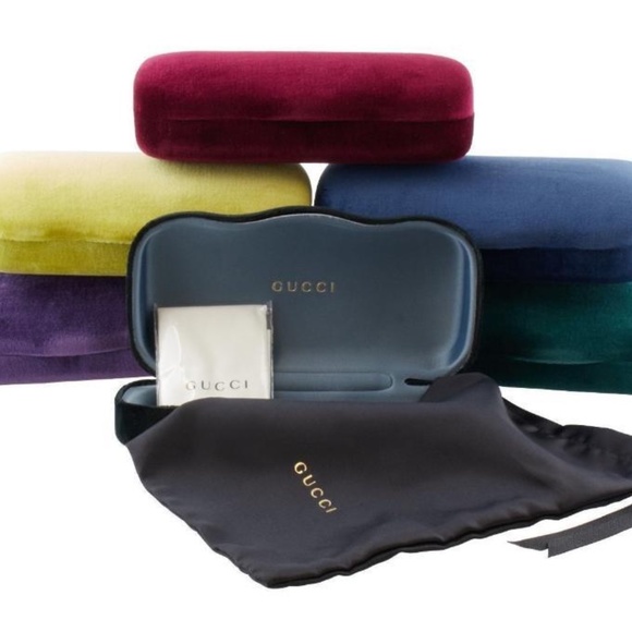 Gucci Women's Eyeglasses GG0278O-011 Black Frame - Picture 8 of 10